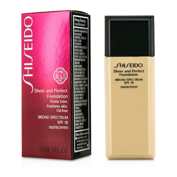 Shiseido Sheer and Perfect Foundation-Golden Brown D10