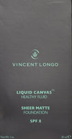 Vincent Longo Liquid Canvas Sheer Matte Foundation-Topaz #12