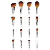 Coastal Scents Pearl 16 Piece Brush Set