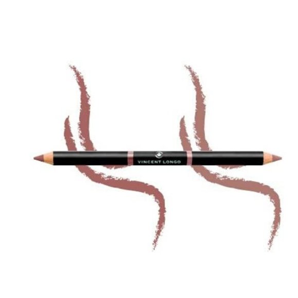 Vincent Longo Duo Lip Pencil-Bombay Spice/Soft Pink